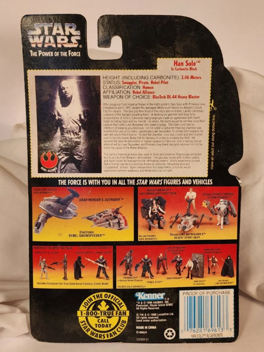 **MINT IN BOX** Three STAR WARS The Power of the Force action figures
